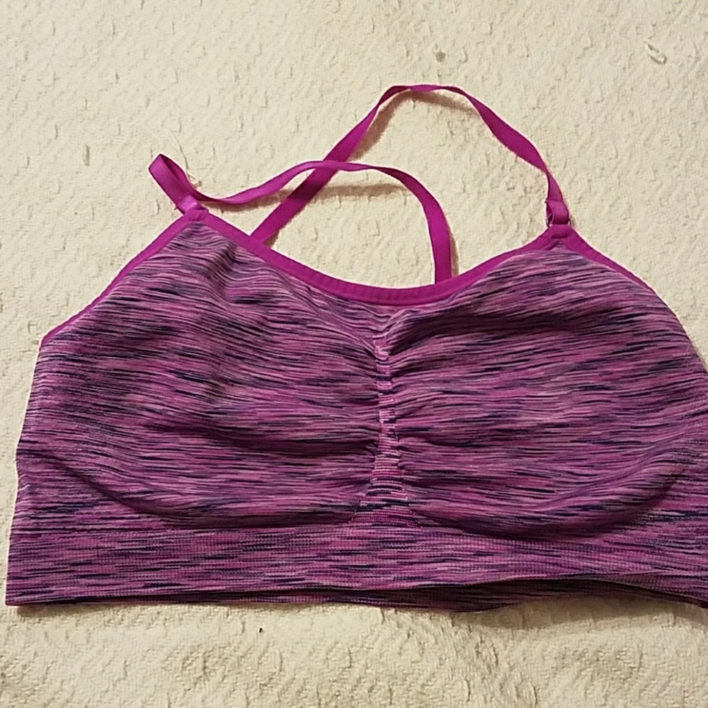 Adjustable strap sports bra, xl